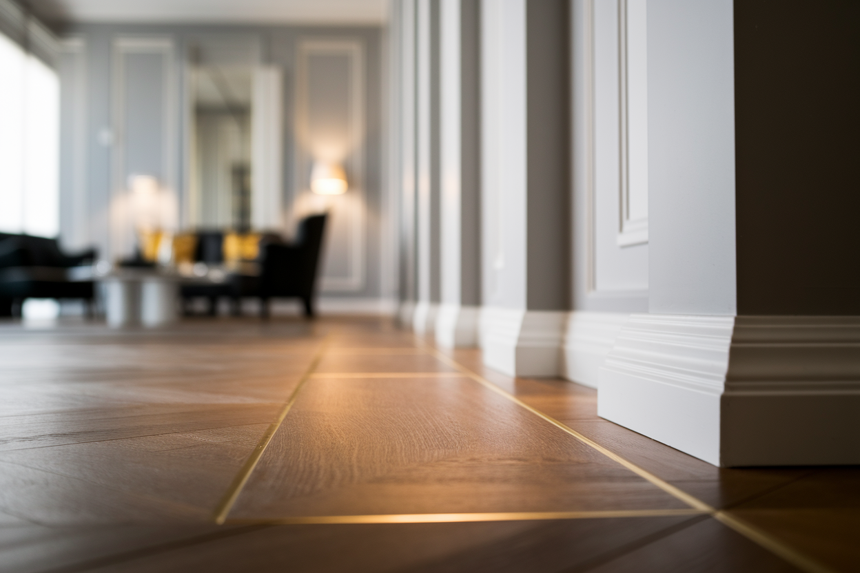 Alternatives aux Plinthes : Solutions Élégantes pour Parquet et Autres Revêtements