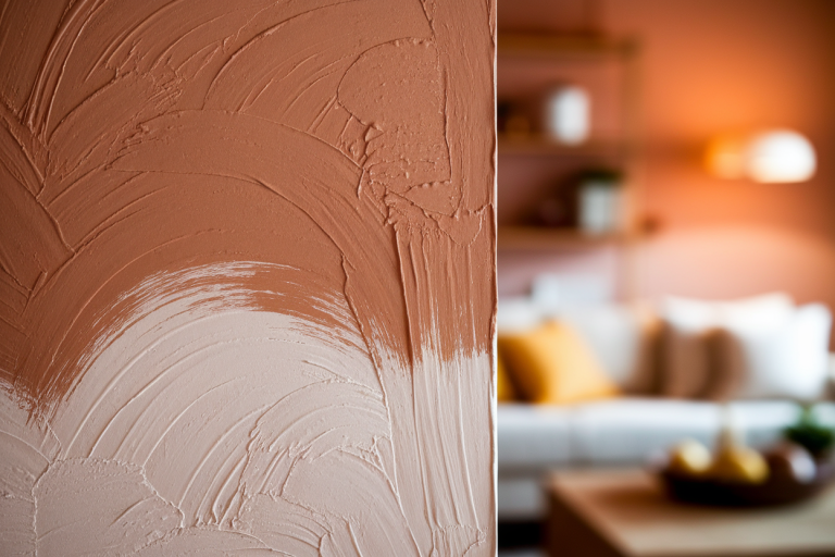 mur-texture-argile-salon-flou