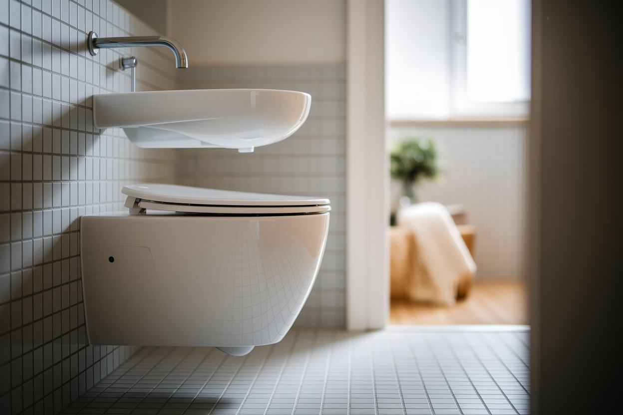 toilette-lavabo-integre-salle-bain-compacte