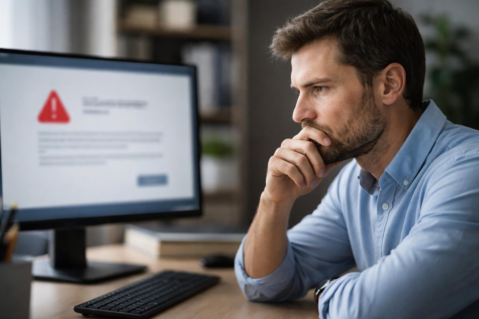 personne-pensive-bureau-ecran-ordinateur