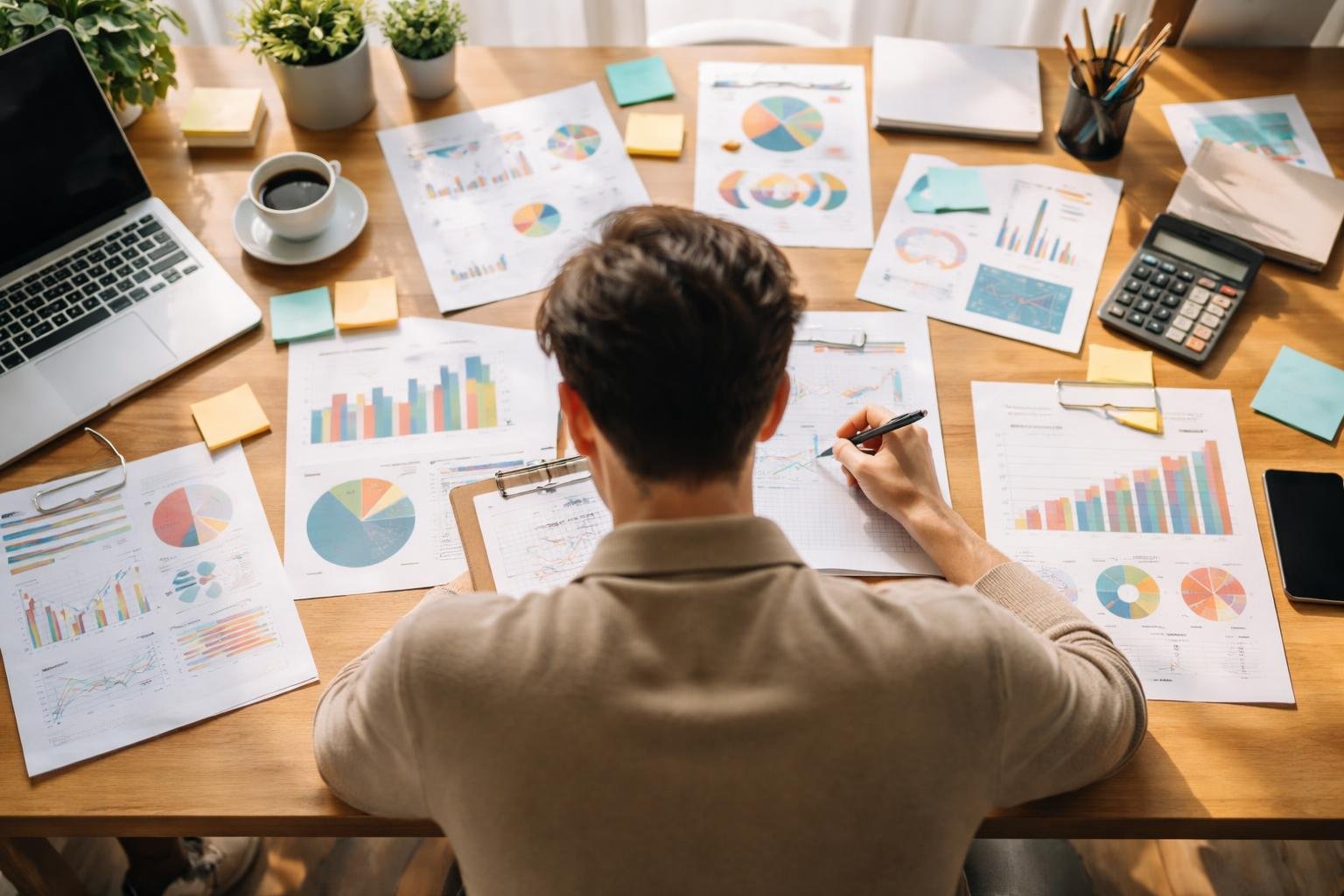 tableau-diagrammes-graphiques-personne-etudie