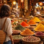 marche-etals-epices-produits-artisanaux