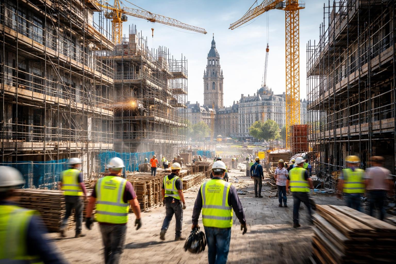 chantier-moderne-echafaudages-grues-lille