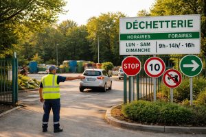 entree-dechetterie-employe-conteneurs-arbres