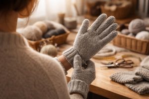personne-gant-laine-bureau-couture