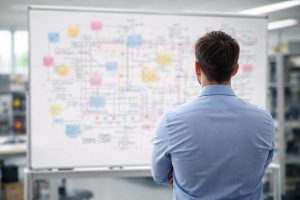 ingenieur-tableau-blanc-diagramme-complexe