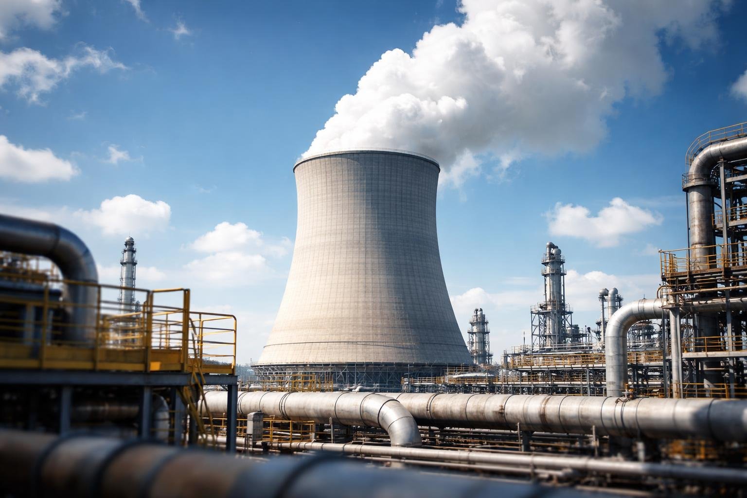 tour-refroidissement-vapeur-structures-metalliques