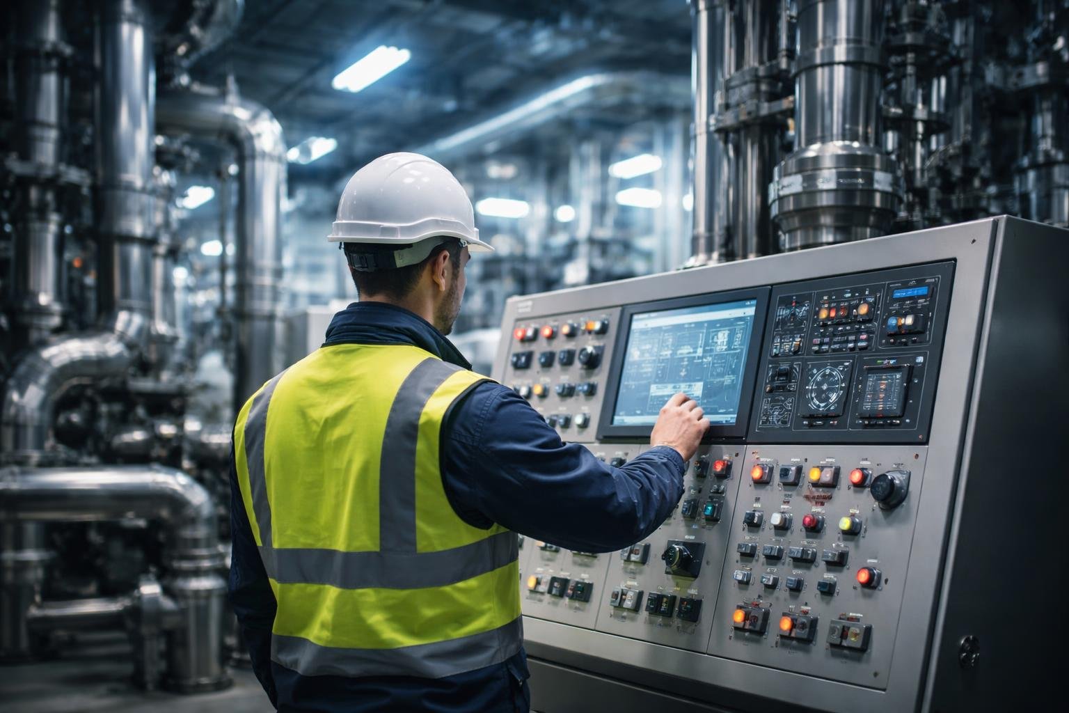ingenieur-panneau-salle-technique-industrielle